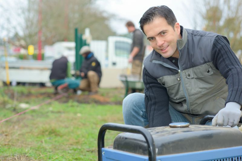 Local Commercial Generator Service pros at work
